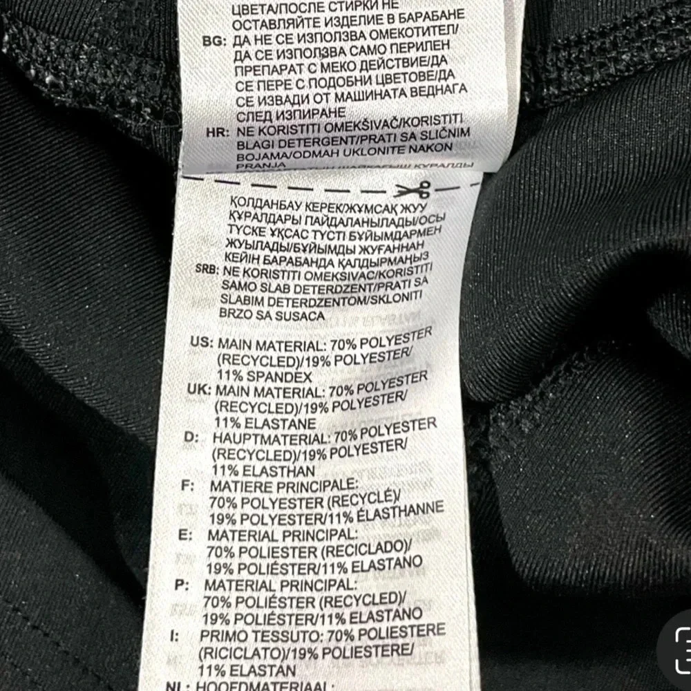 Adidas Aeroready 3 Stripe High Waisted 7/8 Leggings NWOT - Picture 3 of 4